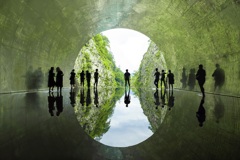 马岩松 MAD Architects「Tunnel of Light」photo Nakamura Osamu